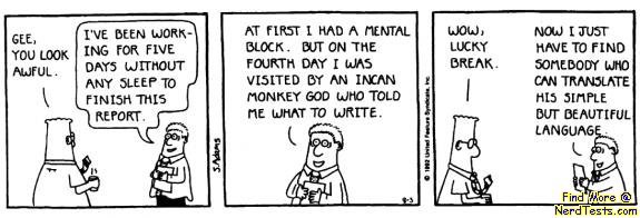 Dilbert: The Report